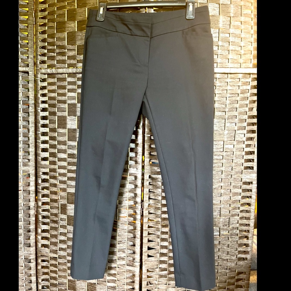 Ann Taylor Loft Black Dress Pants Straight Leg